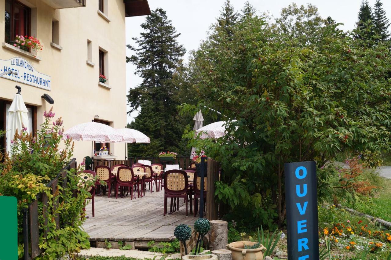 Hotel - Restaurant Le Blanchon Selonnet Bagian luar foto